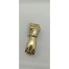 Pirinç El Kapı Tokmağı 10CM