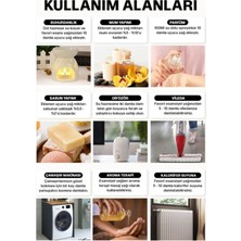 6'lı Set Esansiyel Uçucu Koku Yağı Difüzör Esansı Buhurdanlık Yağı Aromaterapi Yağı
