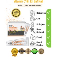 Ava Aile C Saf 1000 mg C Vitamini Katkısız 120 Adet Saşe Yetişkin Çocuk Aile Ava Vitamin