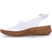 Deri  Kadın Dolgu Topuk Ayakkabı 227ZA15319