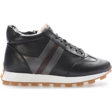 Fast Step Hakiki Deri Kürklü  Erkek Klasik Bot 154KMA1710