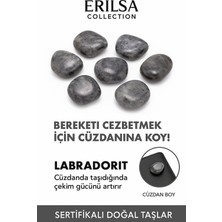 Sertifikalı Cüzdan Boy Yansımalı Labradorit Taşı – Spekrolit Güçlü Sezgi ve Koruma Hissi Sağlar