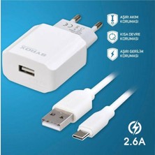 J48 Type-C 2.6 Amper Hızlı Şarj Aleti