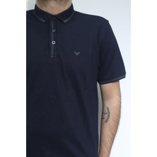 Santa Fistan Store Erkek Düz Spor Kesim Rahat Kalıp Polo Yaka T-Shirt