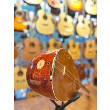Kısa Sap Tam Profesyonel Gitar Burgulu Paduk Bağlama 40 Tekne Jak Girişli