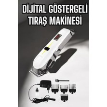 Sayarmarkt Dijital Gösterge ve Su Geçirmez HK700 Tıraş Makinesi