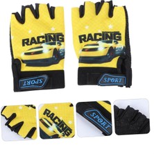 Unisex Çocuk Eldiveni Spor Bisiklet Paten Egzersiz Outdoor Kamp Çocuk Spor Eldiveni