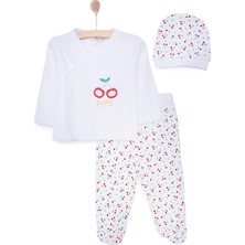 Hellobaby Kız Zıbın-Şapka-Patikli Alt Kız Bebek