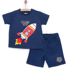 Hellobaby Cosmic Line Tshirt-Şort