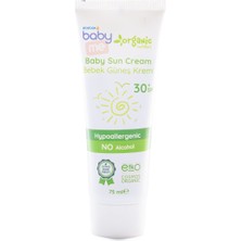 baby me 30+SPF Doğal Güneş Kremi 75 ml