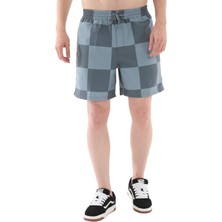 VN000M43E581 Vans Primary Checkerboard Elastic Boardshort Erkek Şort ve Kapri Mavi