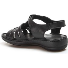 Fast Step Hakiki Deri Kadın Klasik Sandalet 952ZA21888-1