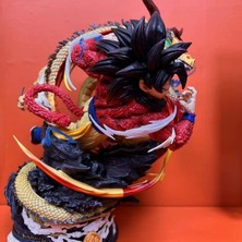 Ovozi Seven Dragon Ball Dragon Fist Goku Saiyan Hand-Do Model Süs Heykeli Hediyesi (Yurt Dışından)