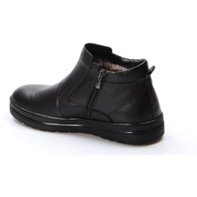 Fast Step Hakiki Deri Kürklü  Erkek Klasik Bot 711KMA131