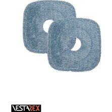 Teknotrust 2 Diana Kirli ve Temiz Su Ayıran Mop Yedek Bez(Tüm Markalar Uyumlu)