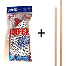 Teknotrust Mikrofiber Paspas Püsküllü Gürgen Sap 120CM