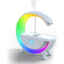 Bluetooth Hoparlör Atmosfer Masa Lambaları Yaratıcı Büyük G Anti Yerçekimi Nemlendirici Rgb LED Gece Lambası Yatak Odası Masa Dekorasyonu Için (Yurt Dışından)