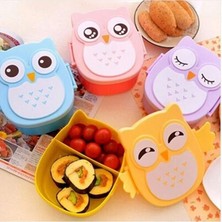 Taşınabilir Plastik Çocuk Öğrenciler Öğle Yemeği Kutusu Bento Kutusu Gıda Kabı Karton Yemek Takımı Çatal Bıçak Takımı Gıda Kabı (Yurt Dışından)