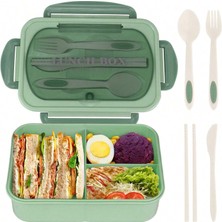 Bento Kutusu Öğle Yemeği Kutusu, Erkekler Kadınlar Için 4 Bölmeli Kaplar, Okula Dönüş Için Lunchable Gıda Kabı (Yurt Dışından)