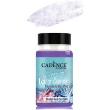Icy Flower Silinebilir Buzlu Cam Efekti If-04 Mor 90ML