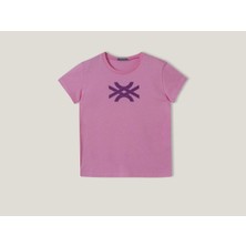United Colors Of Benetton Kız Çocuk Pembe T-Shirt