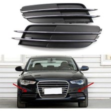 Audi A6 Sis Çerçeve Sağ-Sol Set Kromlu Sissiz 2013 ve Sonrası