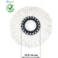 Teknotrust Döner Başlıklı Mikrofiber Mop Yedeği 1 Adet