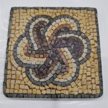 Dekoratif Figürlü Doğal Taş Banyo Gider Kapağı Süsü Tekli 10X10 cm