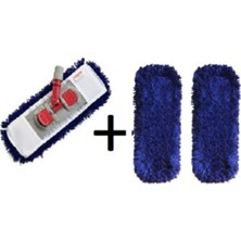 Teknotrust Orlon Toz Toplama Mop Takımı 60 cm 2 Yedek Mop