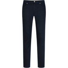 Lacivert Rahat Kesim 5 Cep Kanvas Pantolon