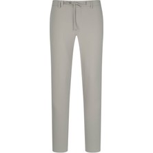 Bej Rahat Kesim Yandan Cepli Jogger Pantolon