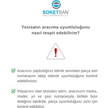 Soketsan Volkswagen Touareg Bluemotion 2012- Ön Park Sensör Tesisatı 7P6971095M