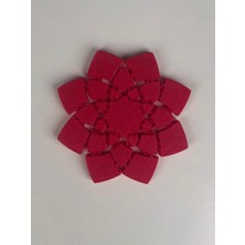 Çiçek Bardak Altlığı - Plastik