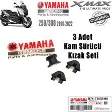 Xmax 250/300 2018-2024 Orijinal Kam Sürücü Kızak Seti 3 Adet
