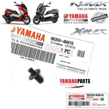 Orijinal Nmax 125/155 Xmax 125-250-300 Plastik Perçin Pim Rivet 10 Adet