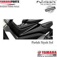 Nmax 125/155 2015-2020 Orijinal Depo Altı Sol Yan Kapak Parlak Siyah