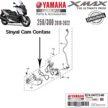 Xmax 250/300 2018-2022 Orijinal Sinyal Cam Contası