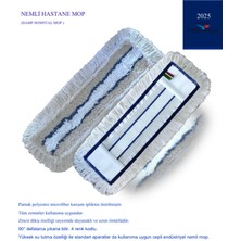 Teknotrust 50 cm Medikal Mop Bezi 5’li