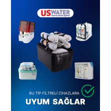 Ihlas Su Arıtma Cihazı ve Tüm Kapalı Kasa Cihazlara Uyumlu 4'lü Filtre Seti