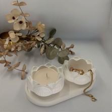 Lotus Çiçeği Kokulu Mum Seti (3'lü Set)