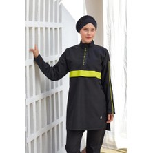 Adasea 251502 Henley Tam Kapalı Tasarım Tesettür Mayo