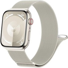 MobaxAksesuar Apple Watch 10 42mm - 38/40/41mm Kordon Milano Loop Metal Kordon 2/3/4/5/6/se/7/8/9