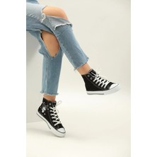  Kuromi Baskılı  Bilekli Spor Ayakkabı Sneakers