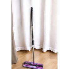 Teknotrust Değiştirilebilir Bezli Mop - Pratik Temizlik Çözümü Parke ve Camlar Için Bezli Mop