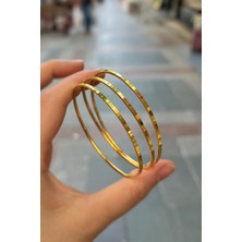 Gümüş Düz Ray Model Bilezik El 12151