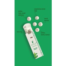 Mastiqe  Yeşil Nane Aromalı Damla Sakızlı Şekersiz Sakız 20  gr x 12 Adet