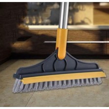 Döner Başlıklı Üçgen Sert Uçlu Zemin Dip Köşe Temizleme Fırçası