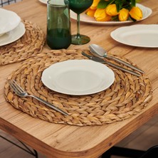 Marianna Büşra Pasta Tabağı - Krem - 20 cm
