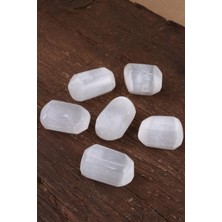 6'lı Doğal Selenit Taşı