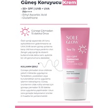 Sole Glow Pink Sun Cream 50 + SPF 50 ml | & Yüz Güneş Kremi